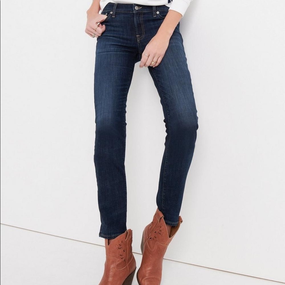 Lucky Brand Mid Rise Sweet Crop Jeans